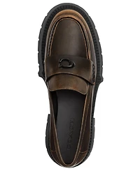Coach Women's Leah Platform Lug Sole Loafers