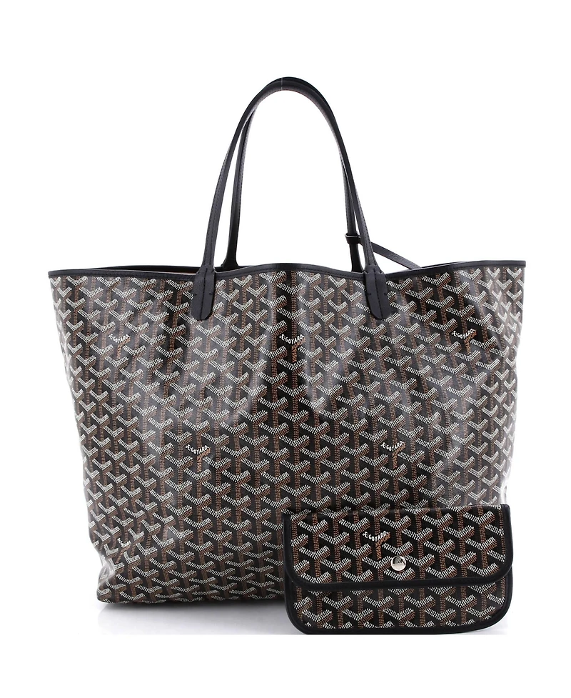 Pre-Owned Goyard Gm Saint Louis Tote Coated Canvas