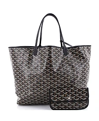Pre-Owned Goyard Gm Saint Louis Tote Coated Canvas