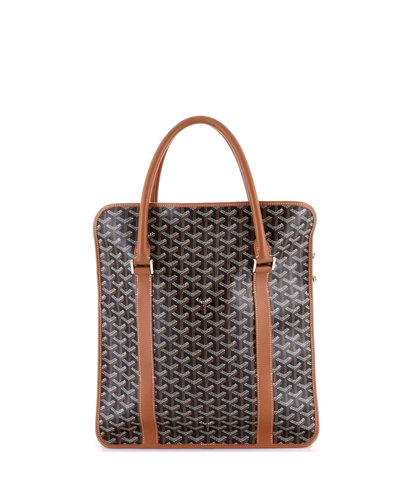 Pre-Owned Goyard Bourgogne Bag Coated Canvas