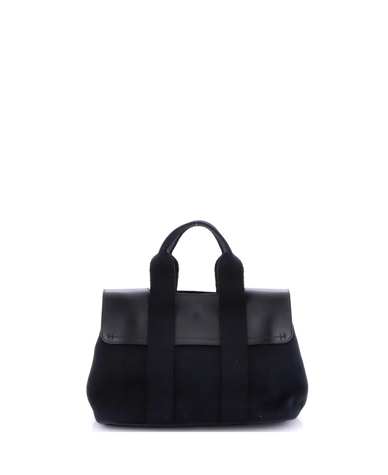 Pre-Owned Hermes Pm Valparaiso Bag Toile and Leather