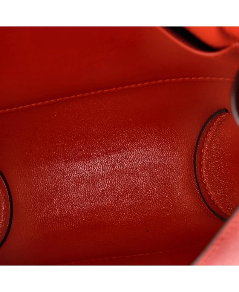 Pre-Owned Hermes 25 Cherche Midi Shoulder Bag Epsom