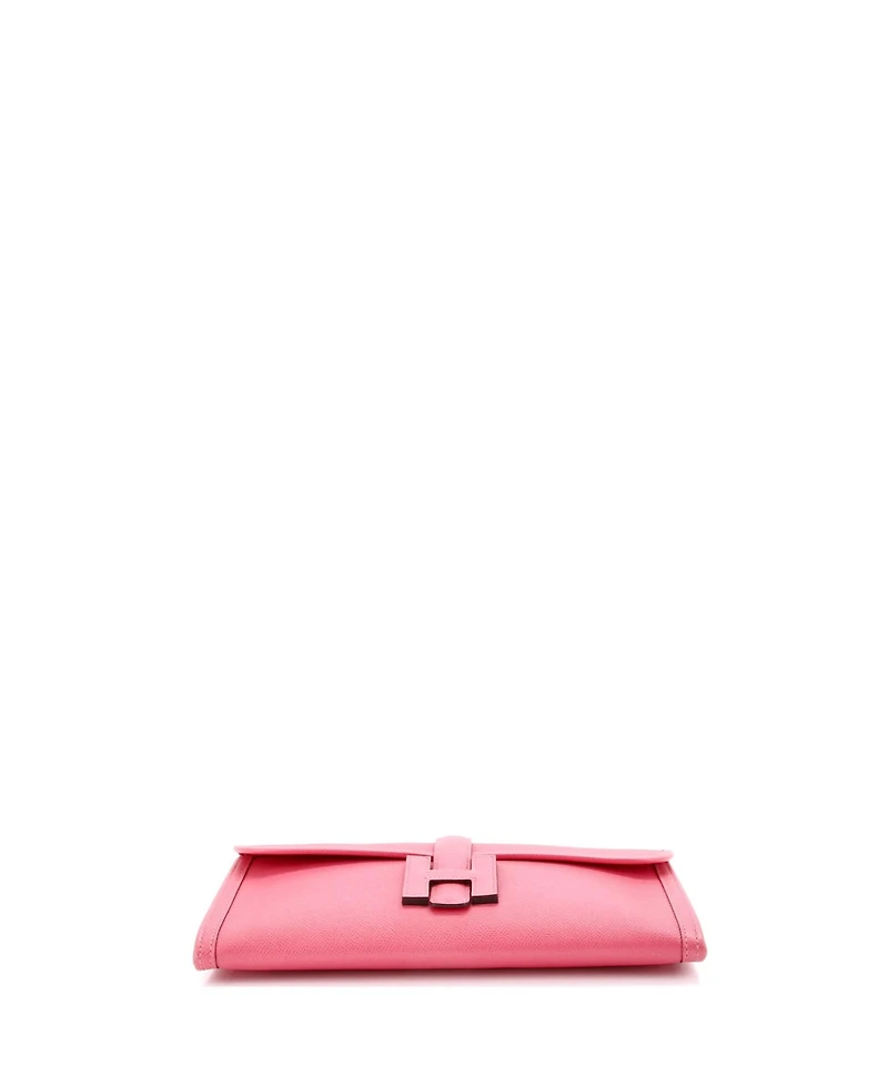 Pre-Owned Hermes 29 Jige Elan Clutch Epsom