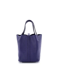 Pre-Owned HERMES Mm Picotin Lock Bag Tressage Epsom