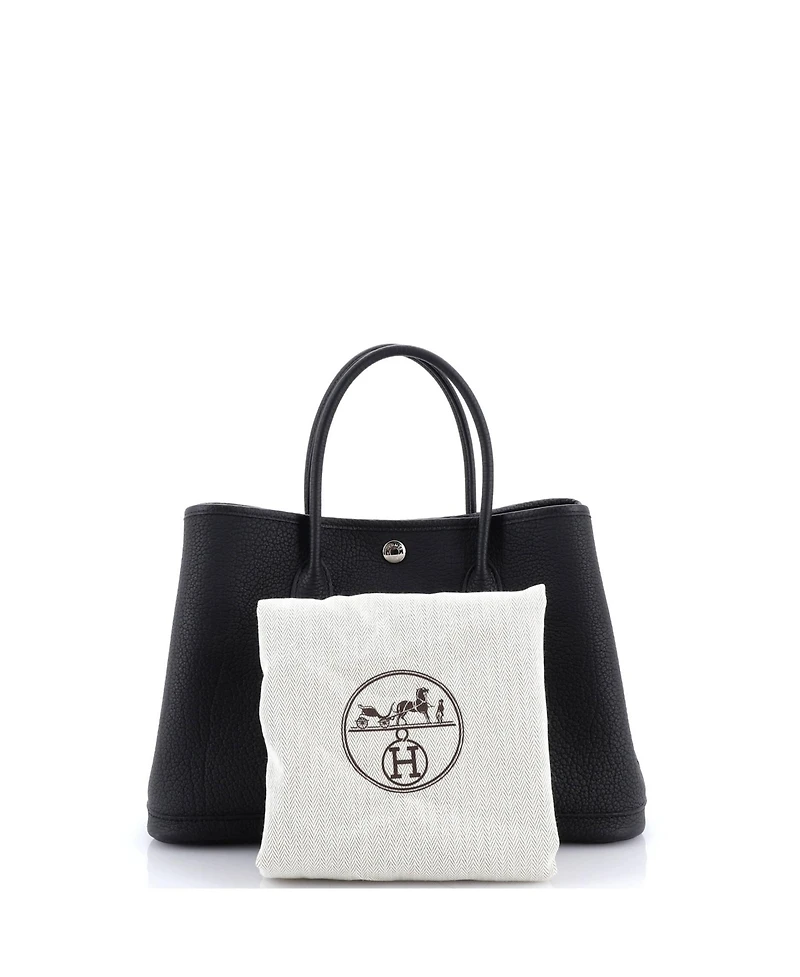 Pre-Owned Hermes 30 Garden Party Tote Leather
