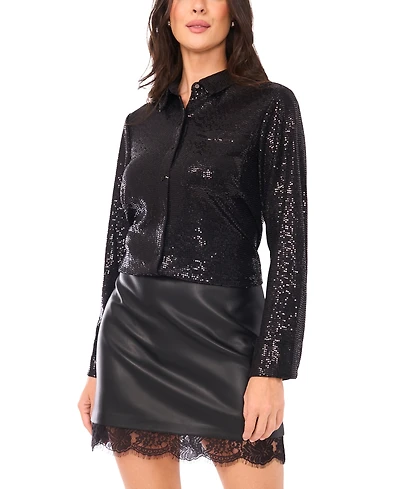 Vince Camuto Women's Long Sleeve Top