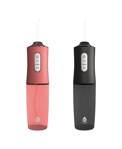Him s and Her s – Pursonic Usb Rechargeable Water Flossers (Black & Pink)