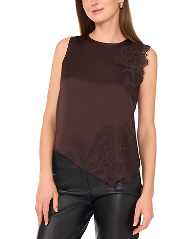 Vince Camuto Women's Asymmetric Hem Sleeveless Tank Top