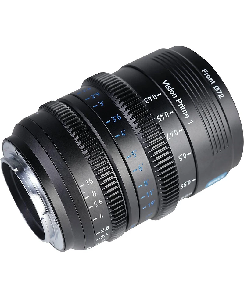 Sirui Vision Prime 1 Series 35mm T1.4 Full Frame Cine Lens (Native E mount, Black Color, Z/Rf/L Mount Adapter)