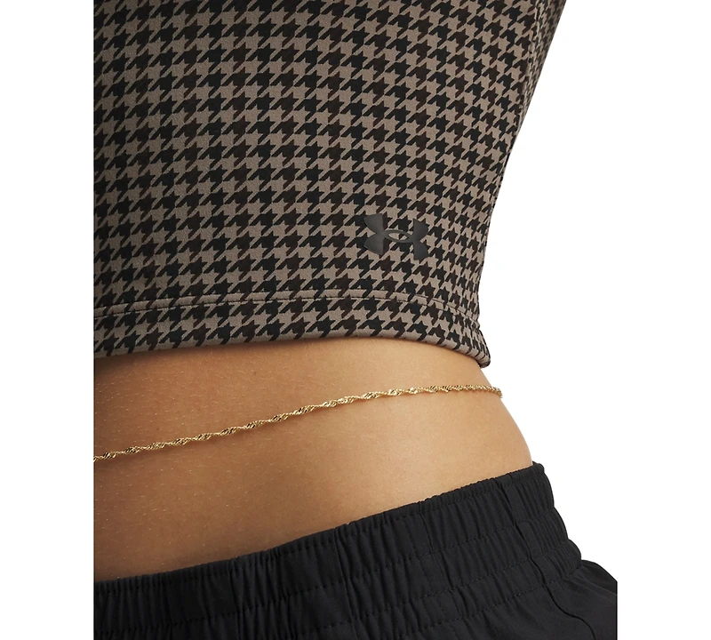 Under Armour Women's Motion Print Cropped Tank Top