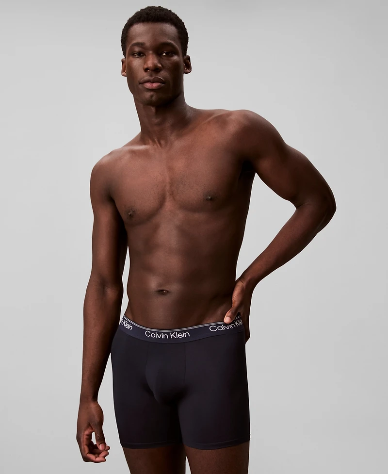 Calvin Klein Men's 4-Piece Micro Stretch Boxer Brief Set