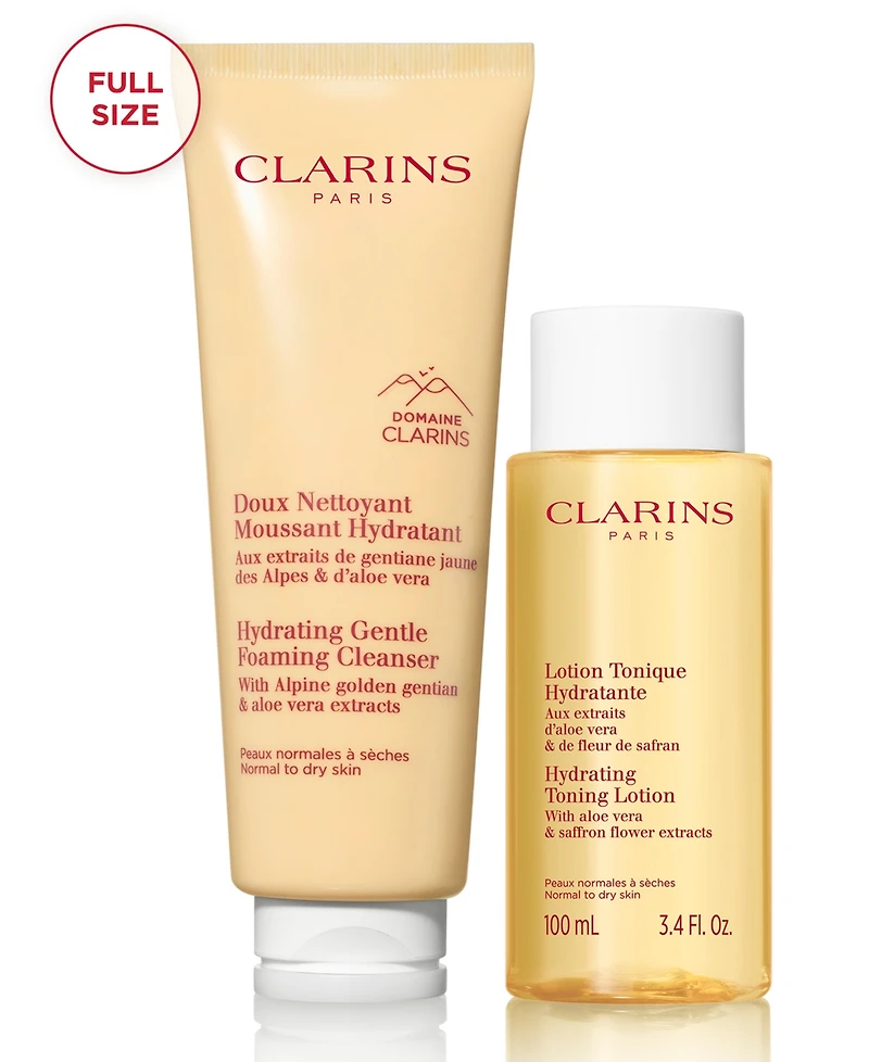 Clarins 2-Pc. Hydrating Cleansing Skincare Set