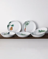 Noritake Kyoka Shunsai 6-Pc. Coupe Dinner Bowl Set, Service for 6