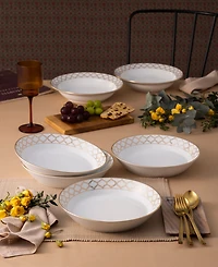 Noritake Eternal Palace 4-Pc. Coupe Dinner Bowl Set, Service for 4