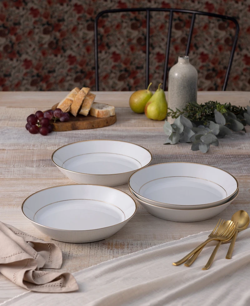 Noritake Heritage 4-Pc. Coupe Dinner Bowl Set, Service for 4