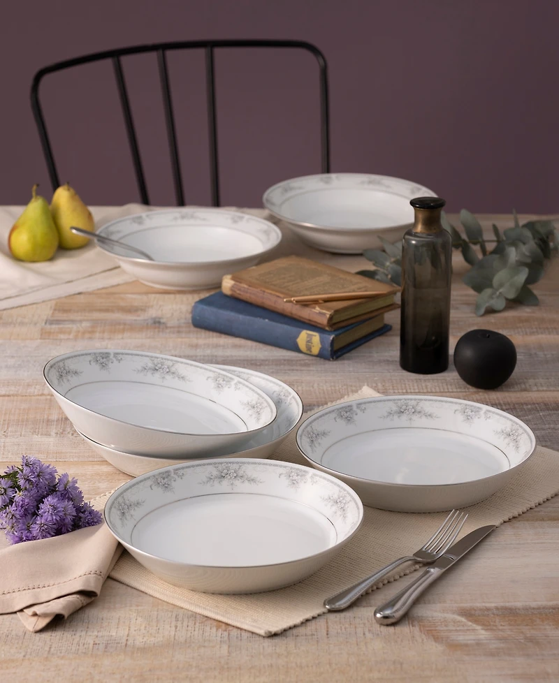 Noritake Sweet Leilani 4-Pc. Coupe Dinner Bowl Set, Service for 4
