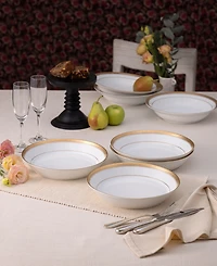 Noritake Crestwood 4-Pc. Coupe Dinner Bowl Set, Service for 4