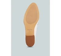 Rag & Co Patent Pleather Penny Loafers Women