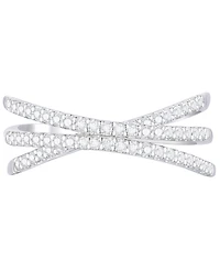Macy's Diamond Ring (1/2 ct. t.w.) in Sterling Silver