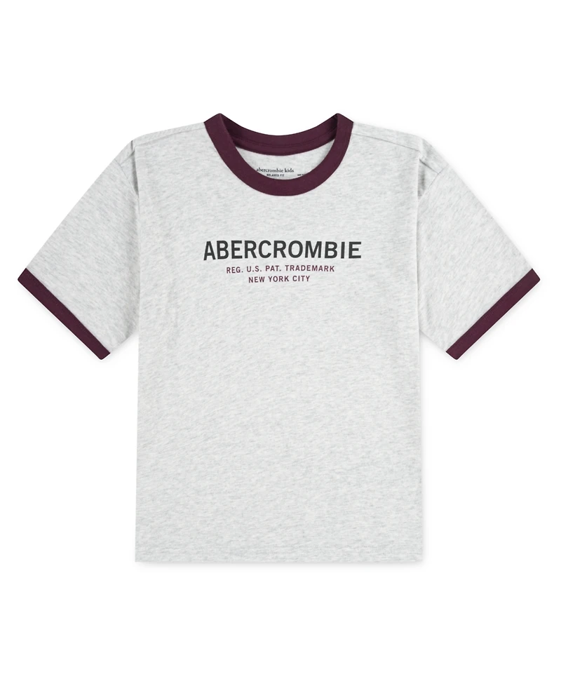 abercrombie kids Boys 5-18 Ringer Short Sleeve T-Shirt