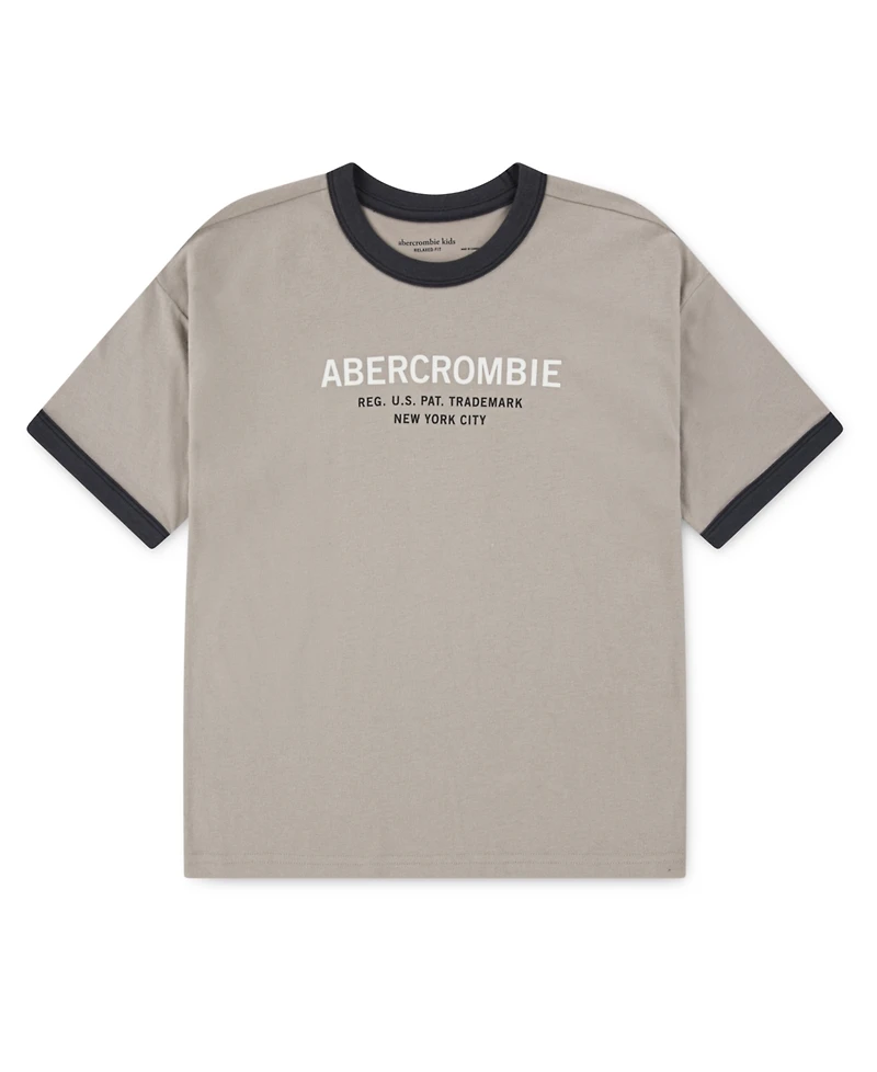 abercrombie kids Boys 5-18 Ringer Short Sleeve T-Shirt