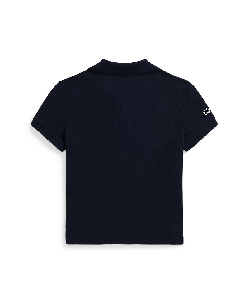 Polo Ralph Lauren Girls 7-16 Short Sleeves Yankees Shirt
