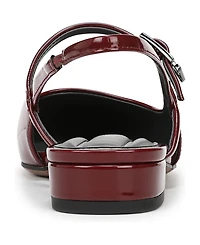 Franco Sarto Women's Destin Square Toe Mary Jane Slingback Flats