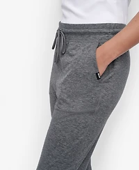 Dkny Sport Women's Spacedye High-Waist Slim Joggers