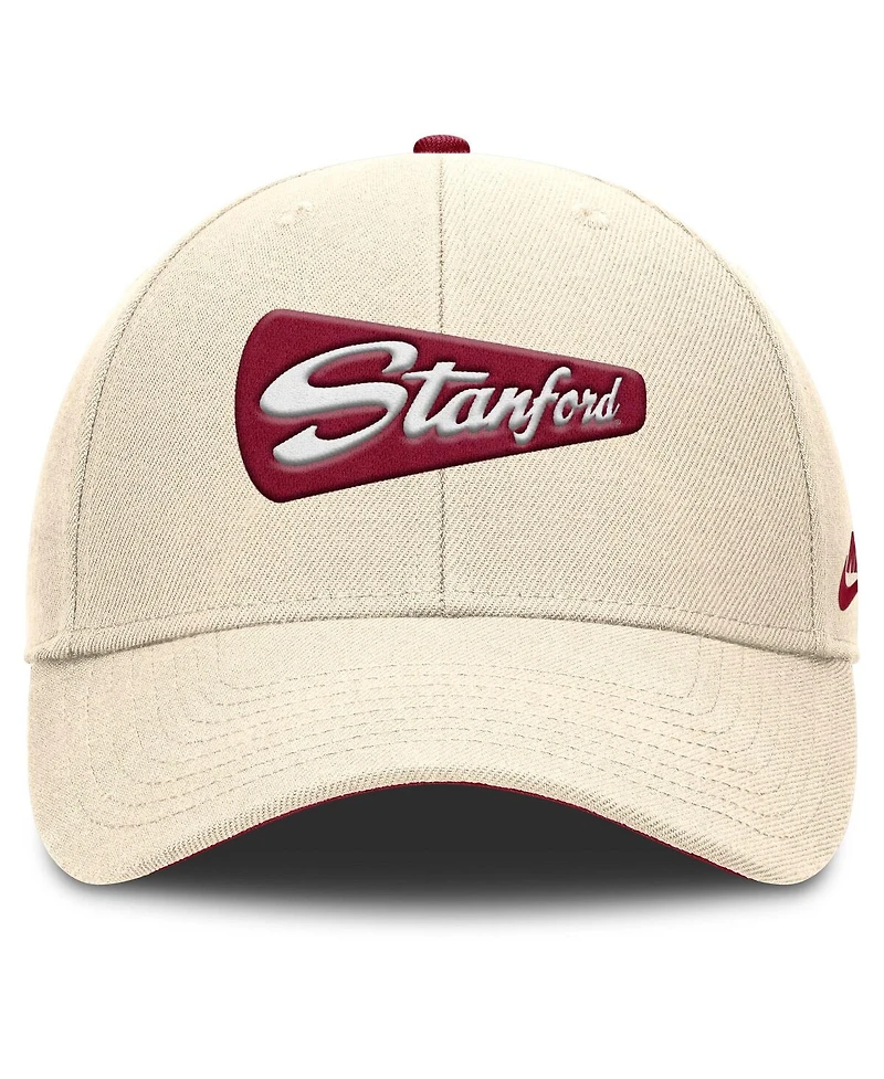 Nike Men's Natural Stanford Cardinal Rise Legacy Adjustable Hat
