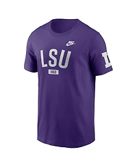 Nike Men's Purple Lsu Tigers Legacy Arch T-Shirt