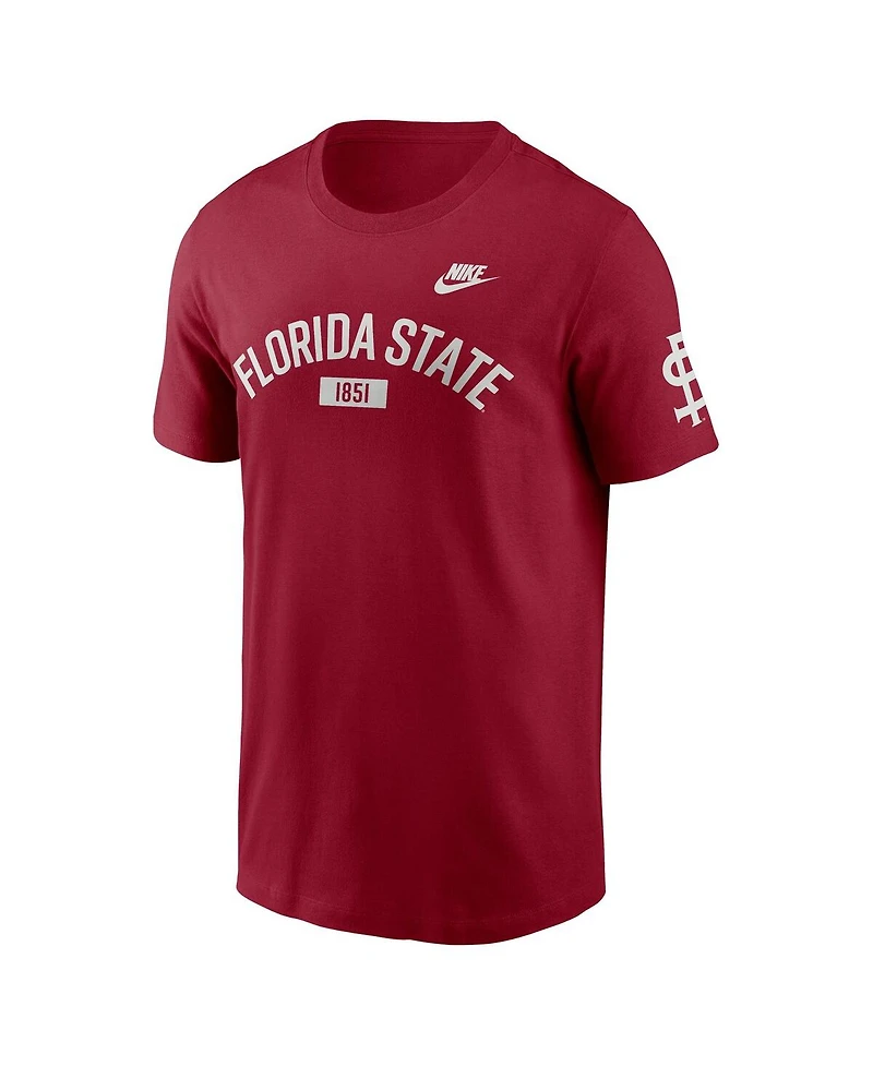 Nike Men's Garnet Florida State Seminoles Legacy Arch T-Shirt