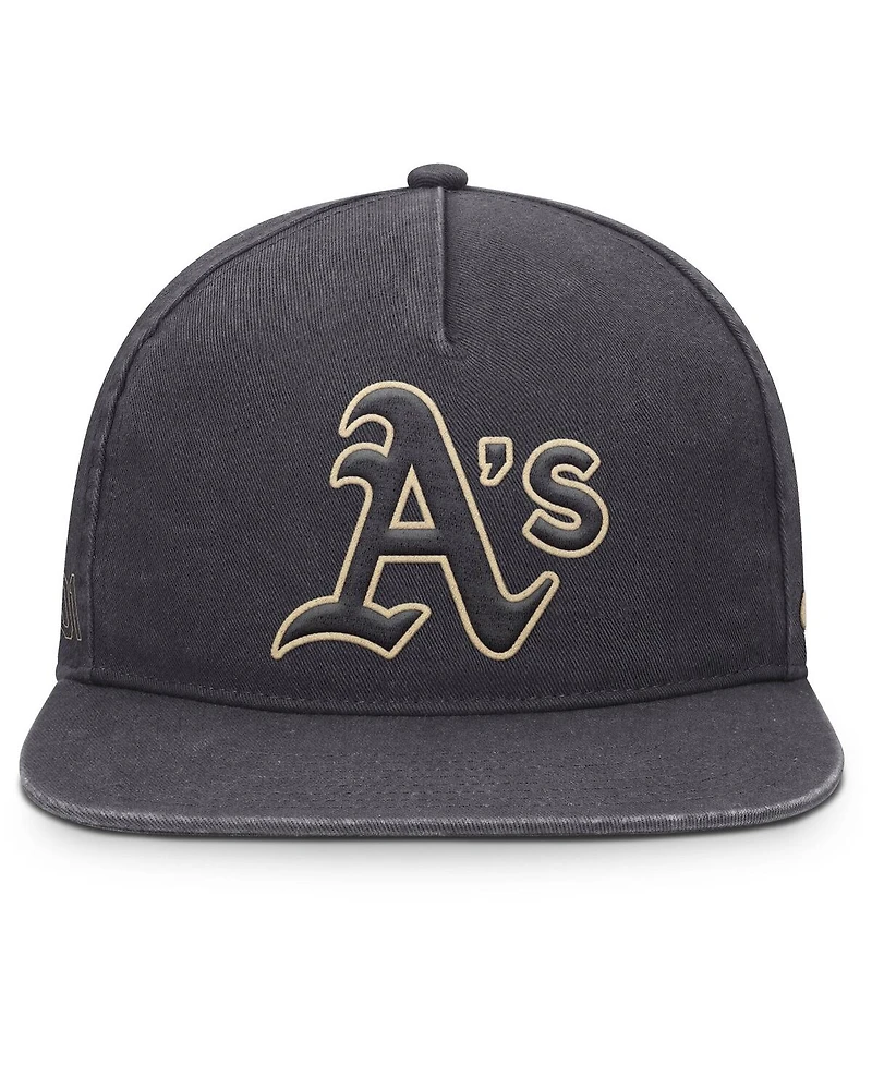 Nike Men's Anthracite Athletics Monotone Pro Adjustable Hat
