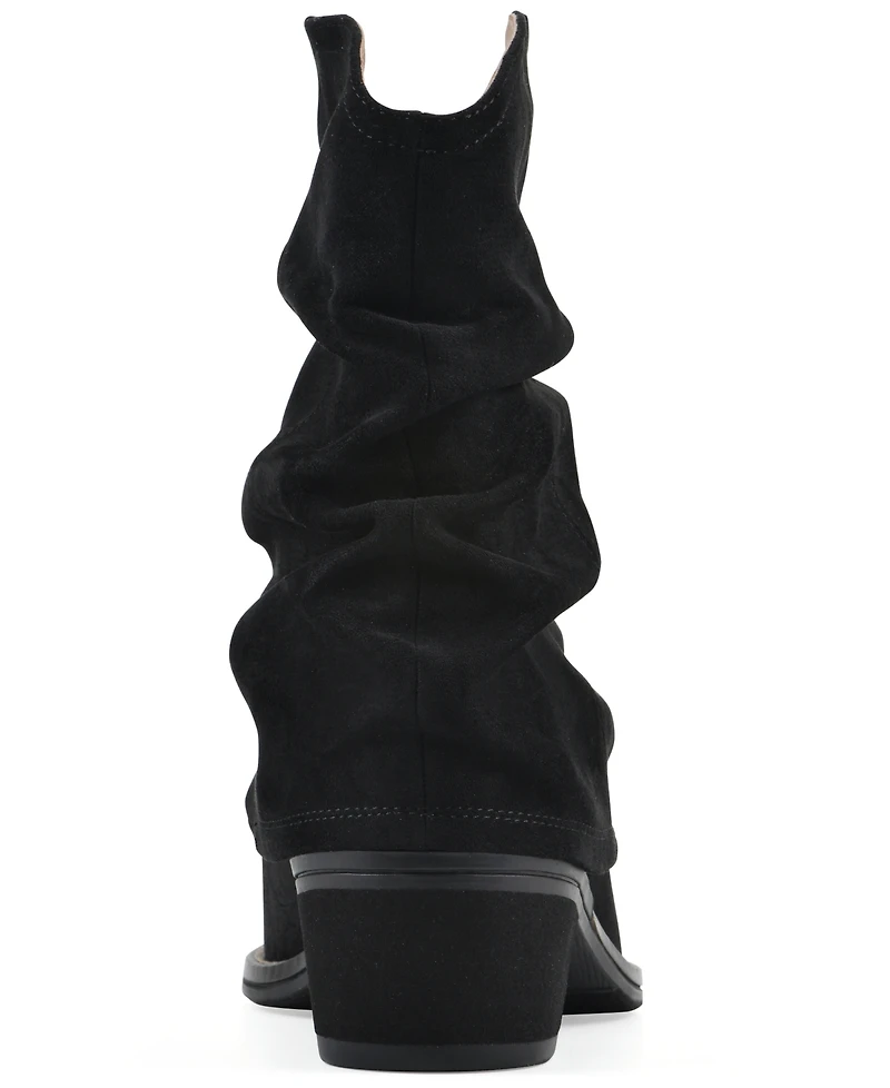 White Mountain Women's Alden Mid Calf Western Booties