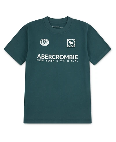 abercrombie kids Little and Big Boys Emblems T-Shirt