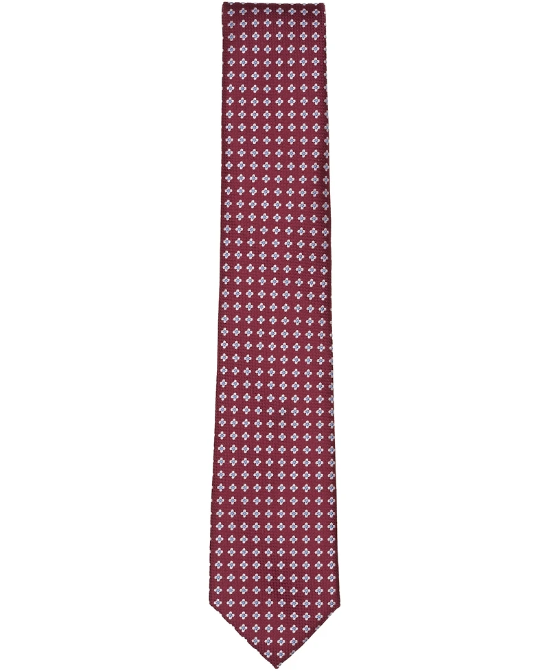 Club Room Men's Ascot Neat Pattern Tie, Macy's Exclusive