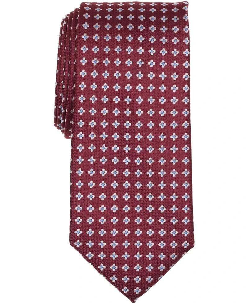 Club Room Men's Ascot Neat Pattern Tie, Macy's Exclusive