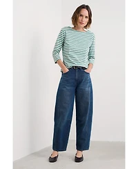 Seasalt Cornwall Sailor Quarter Sleeve Top