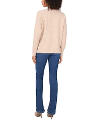 Vince Camuto Women's Cozy Crewneck Long-Sleeve Extend-Shoulder Sweater