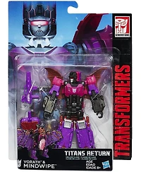 Transformers Mindwipe and Vorath Deluxe Class | Transformers Generations Titans Return