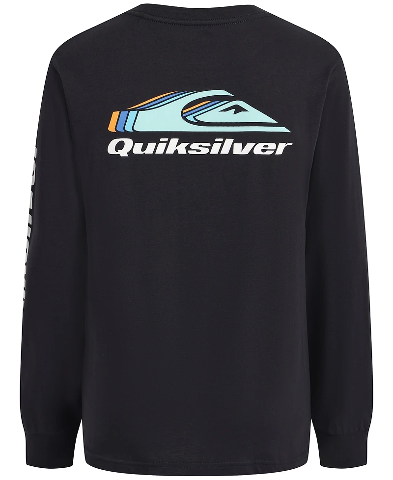 Quiksilver Boys 8-20 Omni Wave Long Sleeve T-Shirt