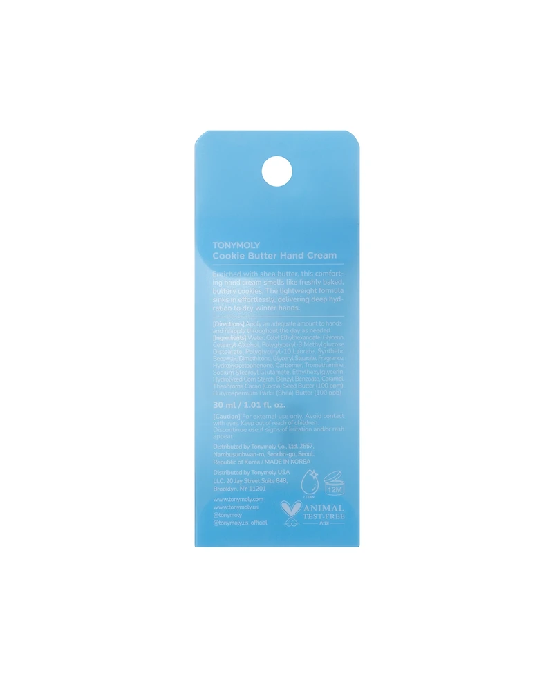 Tonymoly Cookie Butter Hand Cream