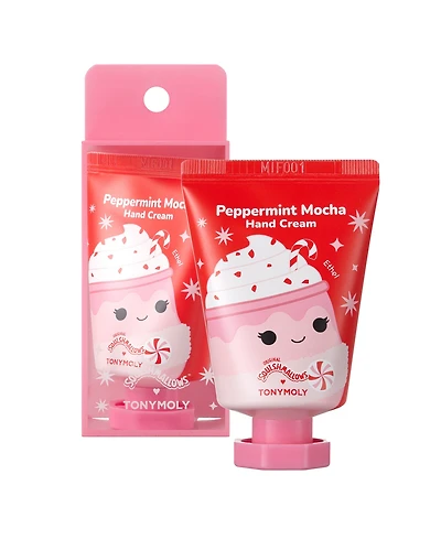 Tonymoly x Squishmallow Ethel Peppermint Mocha Hand Cream, 1.01 oz.