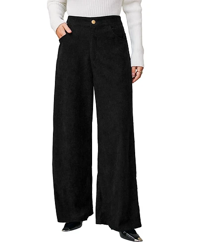 Cupshe Women's City Nights Black Pants
