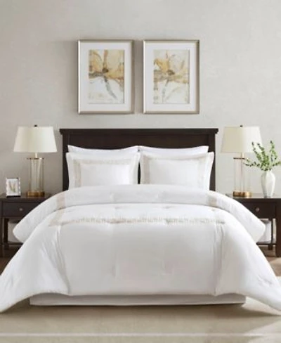 Harbor House Nile Embroidery Oversized 4 Pc. Comforter Set