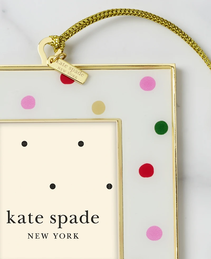 Kate Spade Be Jolly Mini Frame Ornament