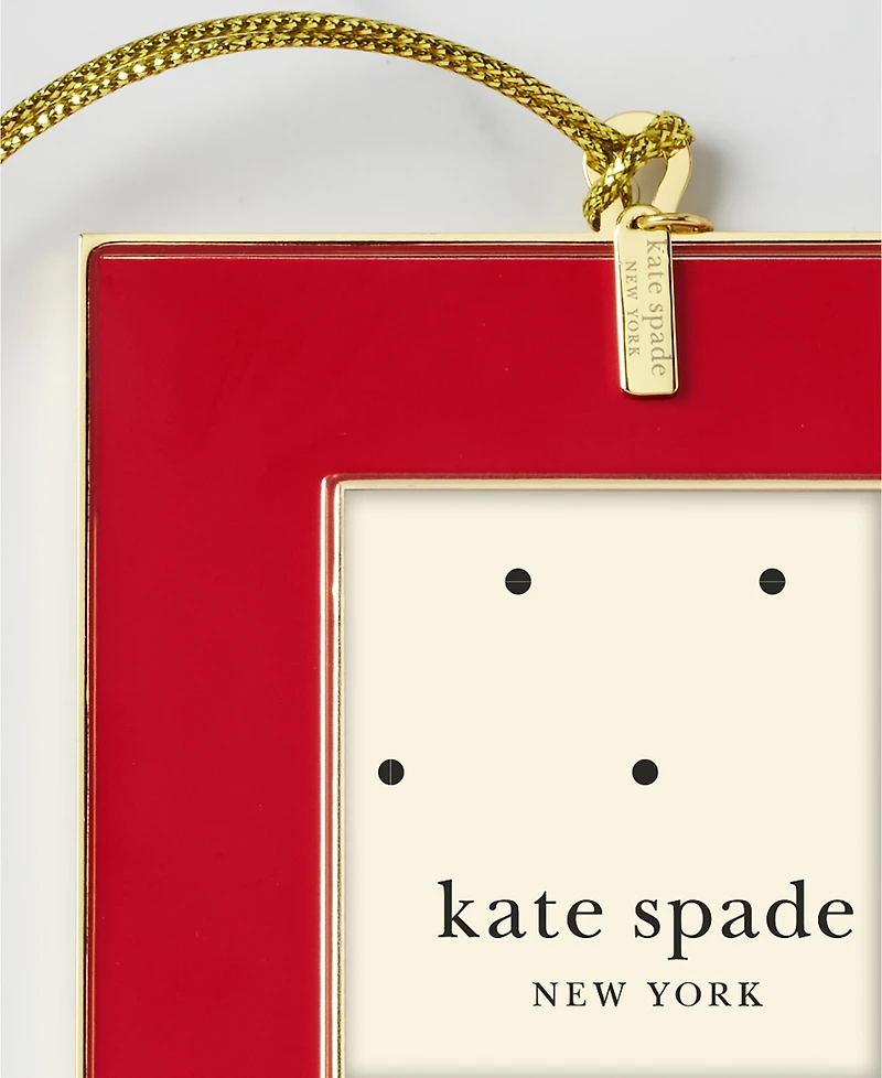 Kate Spade Be Jolly Mini Frame Ornament