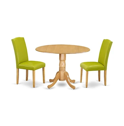 East West Furniture Dining Room Set Oak