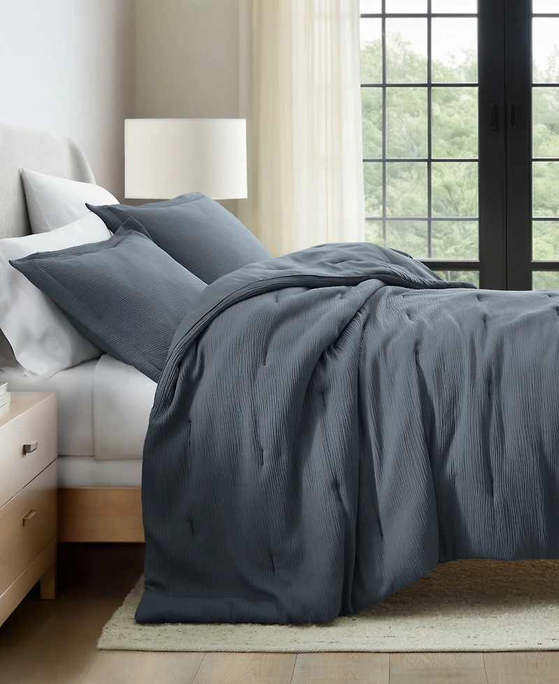 Ienjoy Home Cloud Weave Gauze 3-Pc. Comforter Set