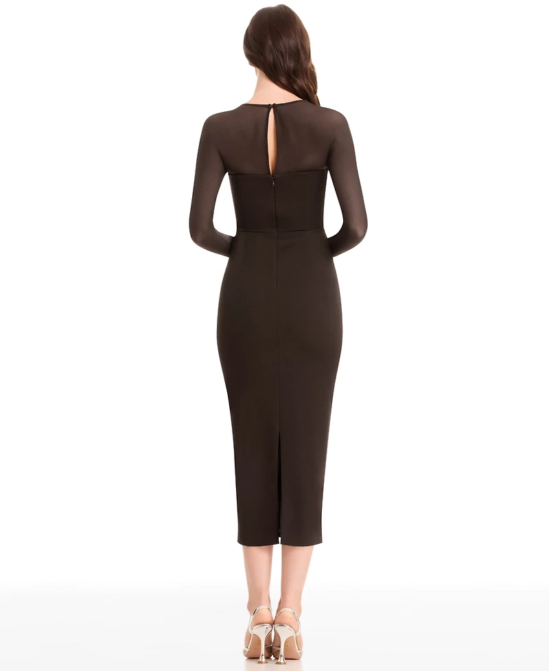 Dress the Population Women's Maxine Long Sleeve Dress