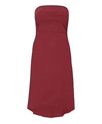 Quiz Women's Plus Crepe Bandeau Midi Dress
